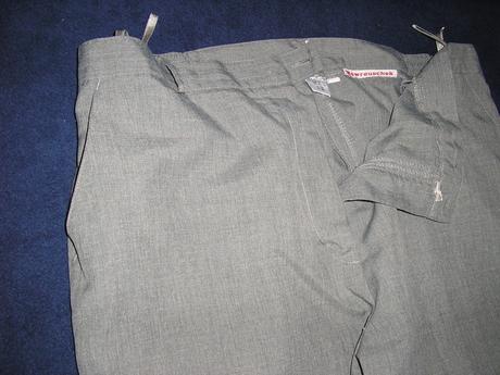 685. Sivé eleg. nohavice      - Obrázok č. 1