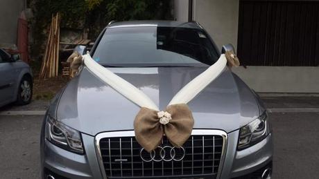 výzdoba svadobného auta vintage - Obrázok č. 1