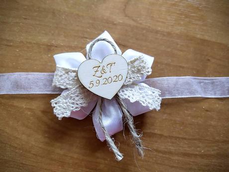 náramky pre družičky, nápis rôzny - Obrázok č. 1