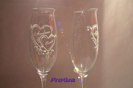 Jasmine - svadobné poháre - 2 ks - Obrázok č. 1