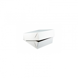 Krabica na zákusky bez ručky biela-K 18x13x8cm (50 - Obrázok č. 1
