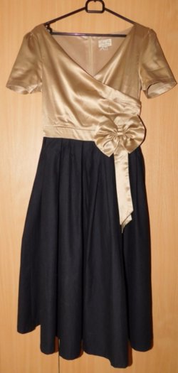 Retro šaty + tylová spodnička - Obrázok č. 1