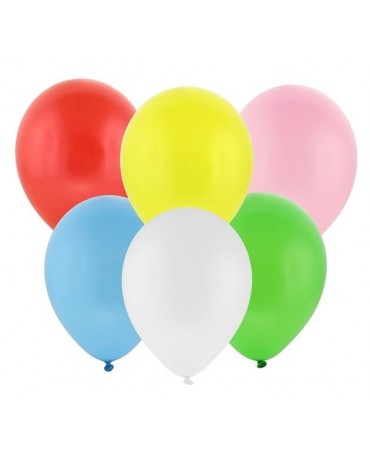 Latexové balóny pastelové mix farieb 30 cm, 100 ks - Obrázok č. 1