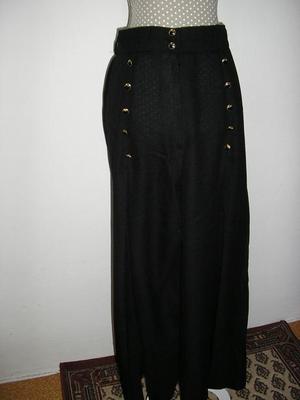578. Nohavicová sukňa dĺhá - Obrázok č. 1