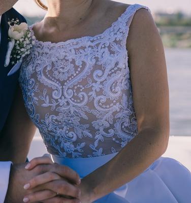 Svadobné šaty (sukňa + body) - Obrázok č. 1