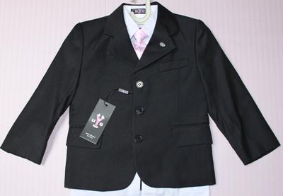 Trojdielny chlapčenský oblek sako+vesta+nohavice - Obrázok č. 1