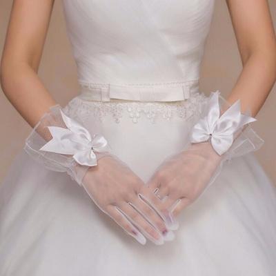 Rukavičky - biele - Obrázok č. 1