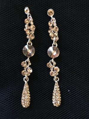 Jemné medené náušnice - Obrázok č. 1