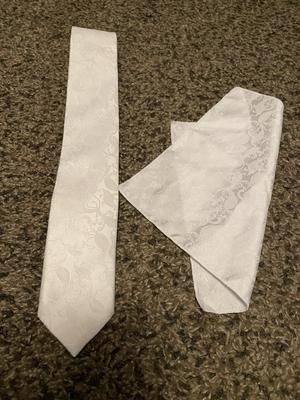 Kravata a kapesník pro ženícha - Obrázok č. 1