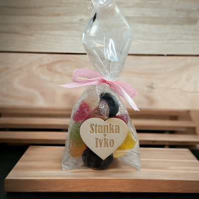 Svadobné želé cukríky - Obrázok č. 1