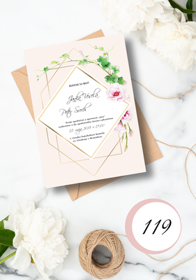 svadobné oznámenie 119 - Obrázok č. 1