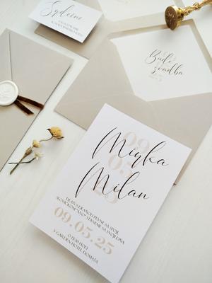 svadobné oznámenie BUDE SVADBA - Obrázok č. 1