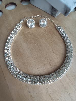 Šperkový strieborno biely set - Obrázok č. 1