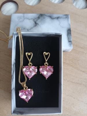 Ružový, srdiečkový set - Obrázok č. 1