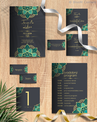 Svadobné tlačoviny- tvorba podľa vašich požiadaviek - Obrázok č. 1