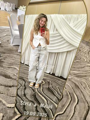 Oválne zrkadlo na prenájom - Obrázok č. 1