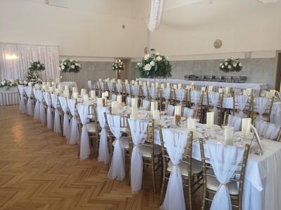 Prenájom bielych stúh - Obrázok č. 1