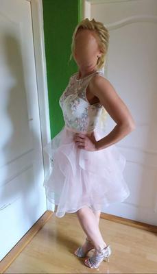 Jemné bledo - ružové šaty - Obrázok č. 1