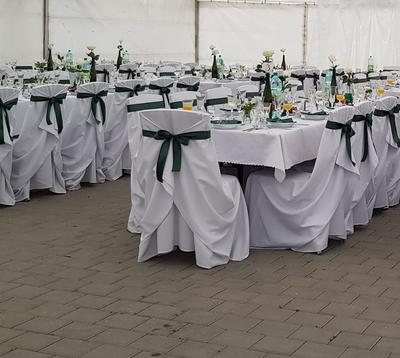 Tmavozelená sténová stuha 5cmx2m 112ks - Obrázok č. 1