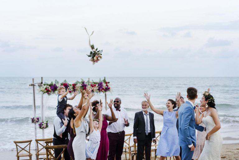 ako zorganizovať plážovú svadbu